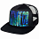 DC TRIPPY TRUCKER BLACK DC TRIPPY TRUCKER BLACK