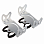 Union SPLIT BOARD CRAMPON SILVER Union SPLIT BOARD CRAMPON SILVER