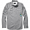 Nixon SALINAS L/S SHIRT Heather Gray Nixon SALINAS L/S SHIRT Heather Gray