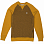 Billabong BALANCE CREW MUSTARD HEATHER Billabong BALANCE CREW MUSTARD HEATHER