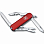 Victorinox Classic Rambler RED Victorinox Classic Rambler RED