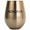 Mizu NIXON WINE CUP SET (2) LOCK UP Glossy Rose Gold w/ Black Print Mizu NIXON WINE CUP SET (2) LOCK UP Glossy Rose Gold w/ Black Print