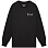 POLAR SKATE CO Acab Fill Logo Longsleeve BLACK POLAR SKATE CO Acab Fill Logo Longsleeve BLACK