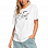 Roxy FOLLOW ME A J TEES SNOW WHITE Roxy FOLLOW ME A J TEES SNOW WHITE