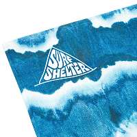SURF SHELTER Carrapateira Towel Indigo Shibori