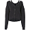 Proenza Schouler White Label Knit Cardigan W/ Button Back Charcoal Proenza Schouler White Label Knit Cardigan W/ Button Back Charcoal