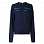 Proenza Schouler White Label Long Sleeve Sweatshirt NAVY Proenza Schouler White Label Long Sleeve Sweatshirt NAVY