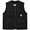 Carhartt WIP ELMWOOD VEST BLACK Carhartt WIP ELMWOOD VEST BLACK