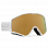 Electric Kleveland Small MATTE SPECKLED WHITE +BL YELLOW/GOLD CHROME