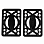 Khiro HARD ANGLED RISER PADS (SET OF 2) ASSORTED Khiro HARD ANGLED RISER PADS (SET OF 2) ASSORTED