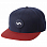 RVCA VA PATCH SNAPBACK NAVY/RED RVCA VA PATCH SNAPBACK NAVY/RED