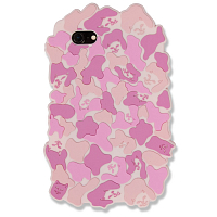 RIPNDIP Nerm Camo Iphone Case Pink 6/6s PINK