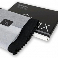 STAX Салфетка Для Ухода За Очками SILVER