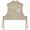 F/CE Short Knit Vest BEIGE