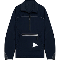 And Wander W Weave Windy Pullover NAVY
