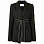 Proenza Schouler White Label Stretch Suiting Relaxed TIE Blazer BLACK