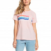 Roxy PALM TREES AND COCONUTS J TEES POWDER PINK