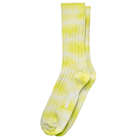 Stussy Dyed Ribbed Crew Socks LIME