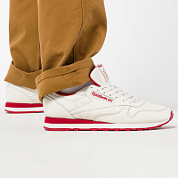 Reebok Classic Leather CHALK/FLASH RED/CHALK