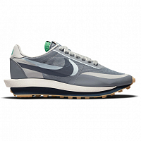 Nike Sacai X Clot Ldwaffle COOL GREY/OBSIDIAN/NAVY/GREEN