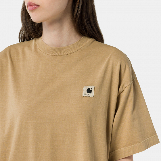 Футболка Carhartt WIP W' S/S Nelson T-shirt  A/S от Carhartt WIP в интернет магазине www.traektoria.ru - 5 фото