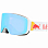 Spect RED Bull Magnetron Slick SHINY SILVER WHITE HEADBAND