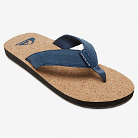 Quiksilver MOLO ABYSS NATYRAL M SANDALS BLUE/BROWN/BLUE