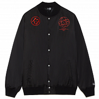 NEW ERA Faces AND Laces Bomber Jacket blk