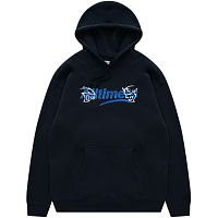 Alltimers Hell Demon Embroidered Hoodie NAVY