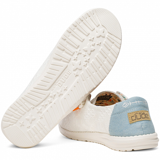 Мокасины Dude Wendy Boho White SS купить в интернет-магазине Траектория