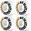 Jart Flag Wheels ASSORTED