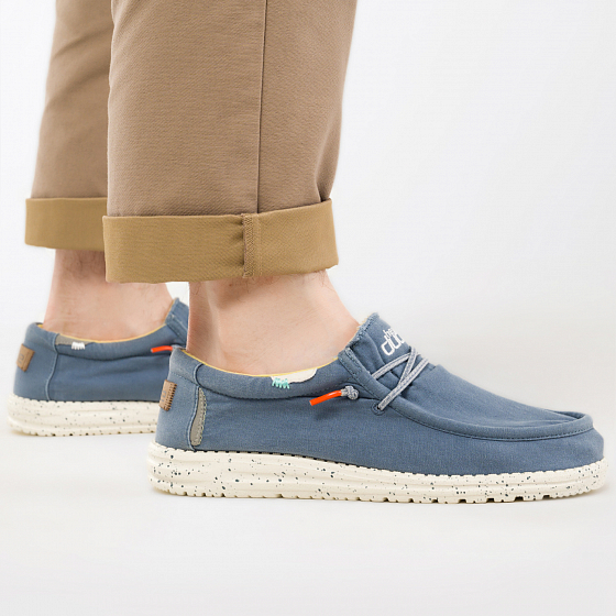Мокасины Dude Wally Washed SS21 купить 