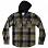 DC Ruckus Hooded Flannel IVY GREEN CHECK