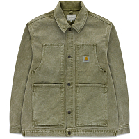 Carhartt WIP Double Front Jacket DOLLAR GREEN (WORN WASHED)