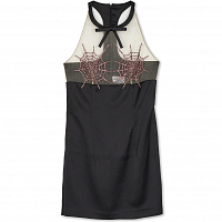Ashley Williams Cobweb Mini Dress BLACK