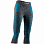 X-Bionic Energy Accumulator 4.0 Melange Pants 3/4 WMN DARK GREY MELANGE/WATER GREEN
