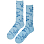 Thrasher Gonz Logo Crew Socks LT BLUE