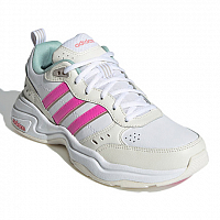 Adidas Strutte FTWR WHITE/SCREAMING PINK/CHAMPAGNE MET.