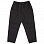 S.K. MANOR HILL M100 Pant - Black Coated Linen / Cotton BLACK COATED