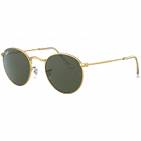 Ray Ban Round Metal LEGEND GOLD/G-15 GREEN