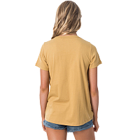 Rip Curl Freestyle Logo TEE GOLD