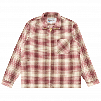 Garbstore Check Lazy Shirt RED