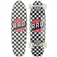 RAD Checkers Retro Roller BLACK/WHITE