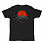 686 Rising SUN S/S T-shirt BLACK