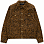 Noon Goons GO Leopard Denim Jacket BROWN LEOPARD