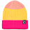 KYOTO Torik Beanie Bright Pink/Yellow/Pink