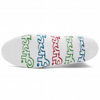 HUF Drop OUT Sock White