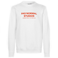 Pas Normal Studios Logo Sweatshirt White