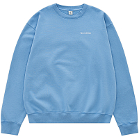 Sporty & Rich Drink More Water Crewneck Periwinkle