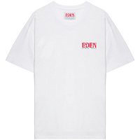 EDEN power corp Eden Tshirt WHITE/RED-BLACK